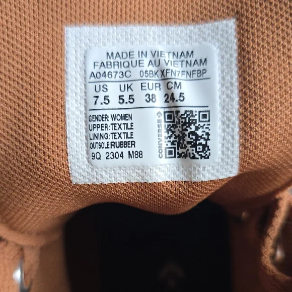 Converse All-Star Move High-Top Platform Sneakers W7.5 - Picture 7 of 7